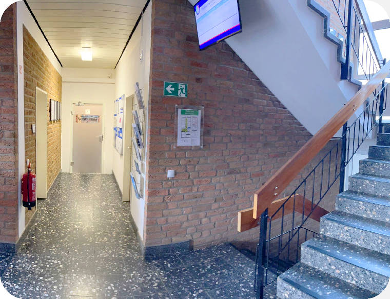 Verwaltungsbereich bei PISO-NRW
